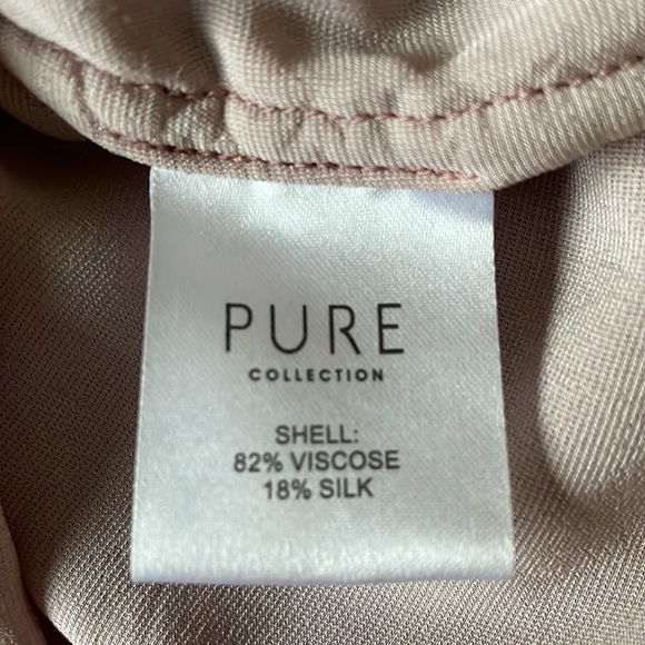 Pure Velvet Silk Blend Blouse 8/10 - Picture 5 of 10